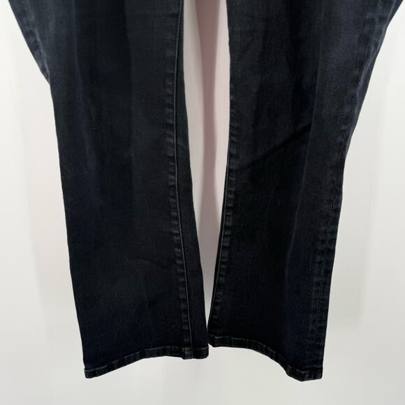 CABI Jeans Size 10 #3189 New Crop Black/Dark Gray Cropped Ankle Stretch Denim - Picture 13 of 16